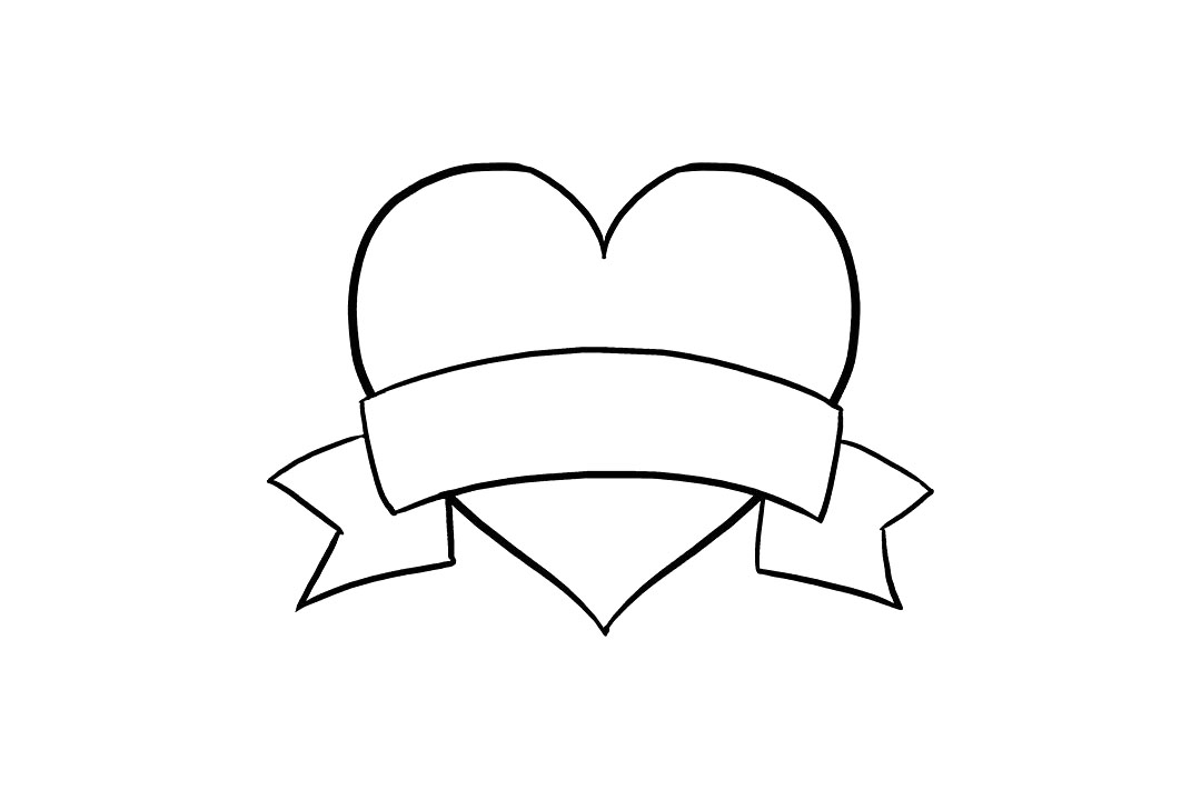 母亲节简笔画教程步骤图-图8