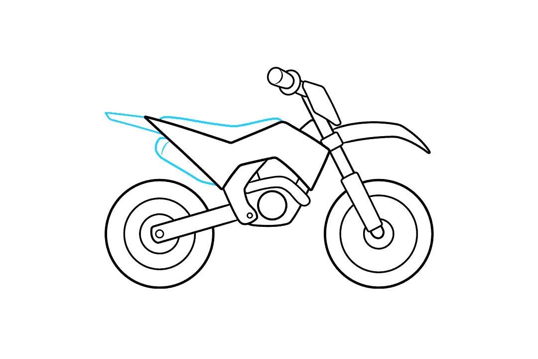 越野摩托车怎么画-图8