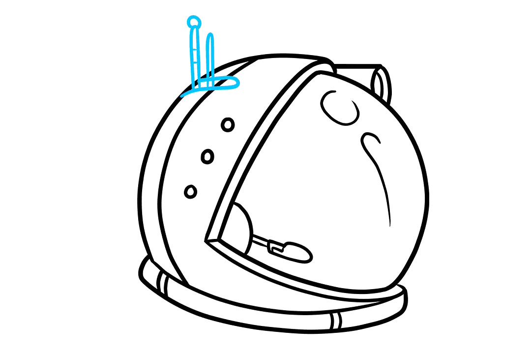 宇航员头盔怎么画-图7