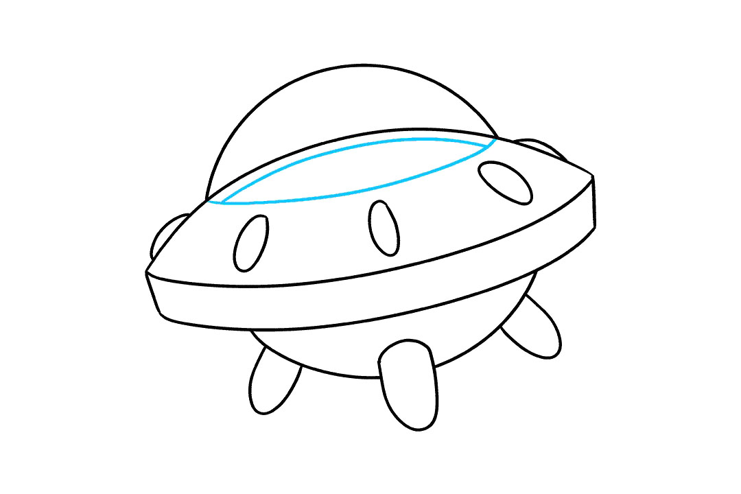 外星人飞船怎么画-图9