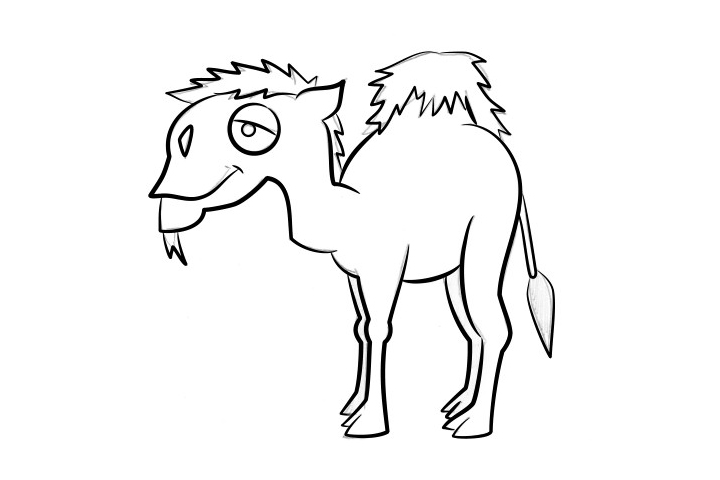 骆驼怎么画-图5