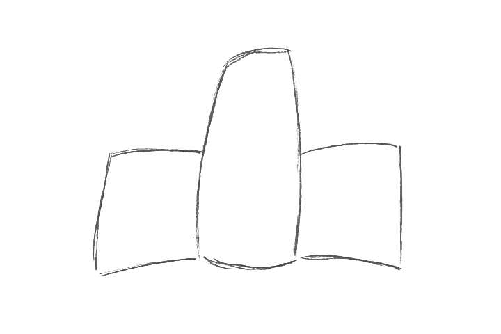 怎么画蝙蝠简单-图1