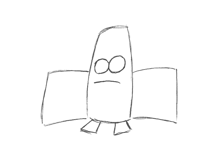 怎么画蝙蝠简单-图2