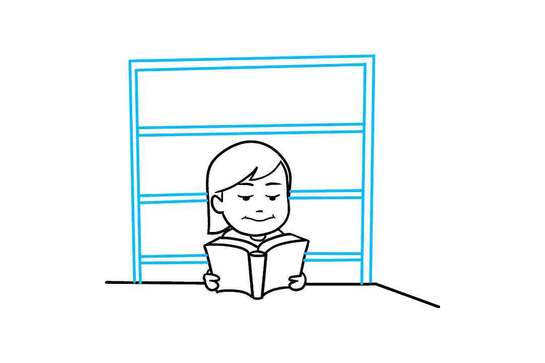 世界读书日绘画教程-图5