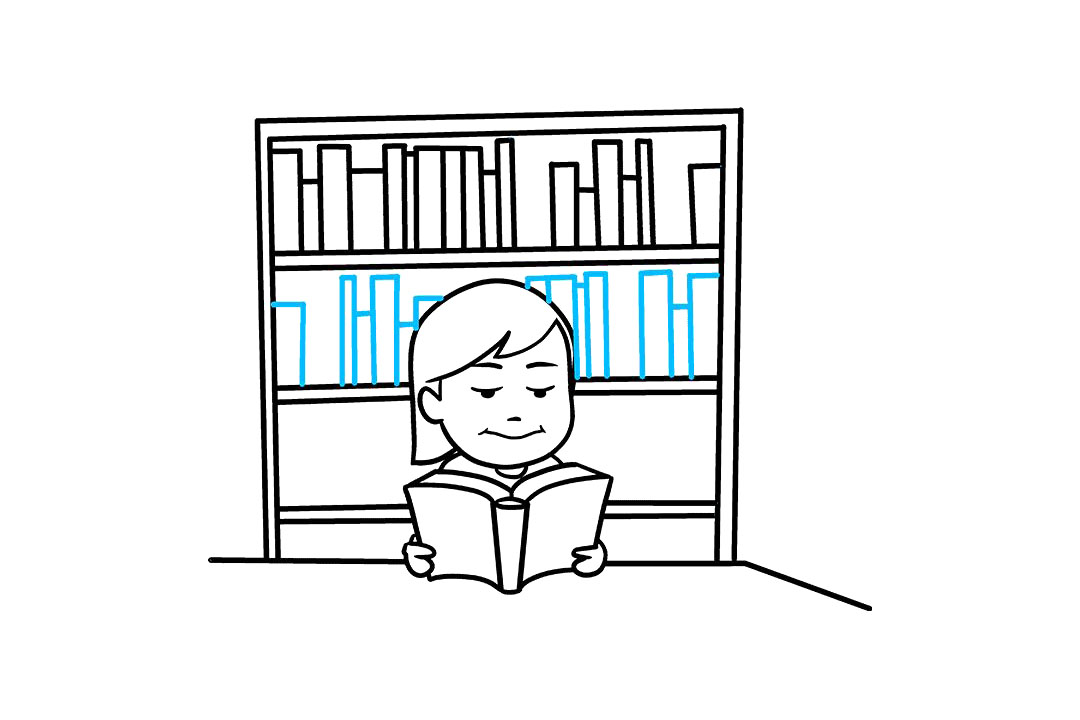 世界读书日绘画教程-图7