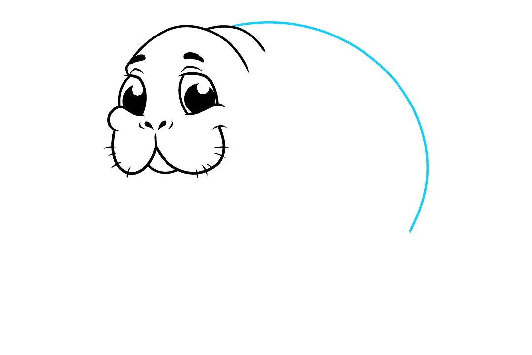 海牛怎么画-图6