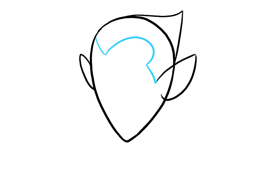 吸血鬼头像的画法-图3