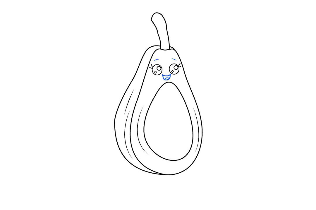 鳄梨怎么画-图6