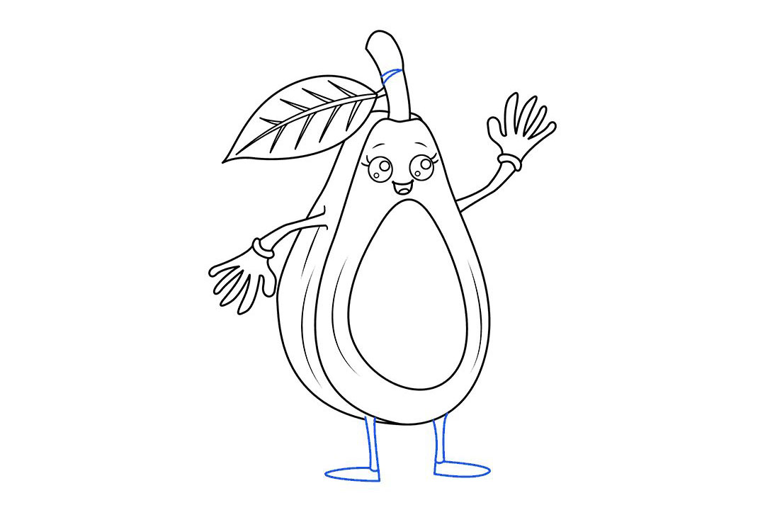 鳄梨怎么画-图9