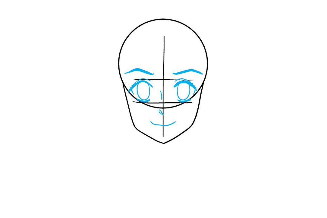 如何画动漫精灵简笔画-图3