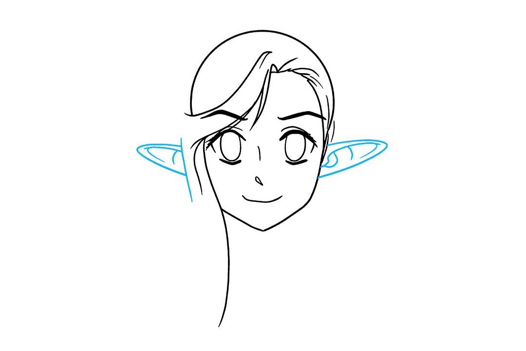 如何画动漫精灵简笔画-图5