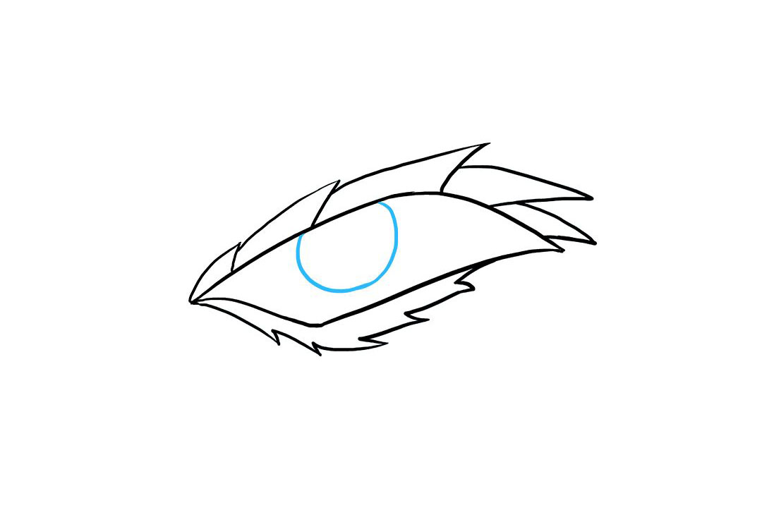 如何画漫画龙的眼睛-图6