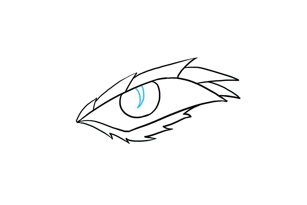如何画漫画龙的眼睛-图7
