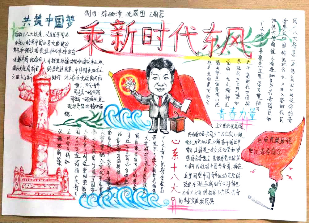 关于十八大的手抄报图片-图4