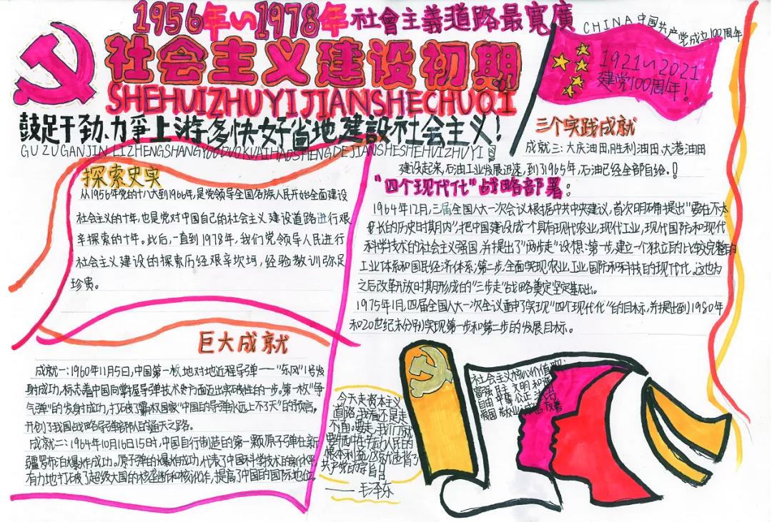 8张关于抗日救国的手抄报-图8