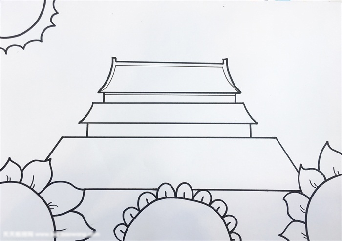 国庆节画画作品-图2