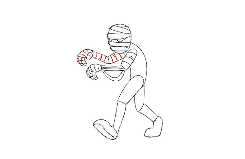 木乃伊怎么画-图8