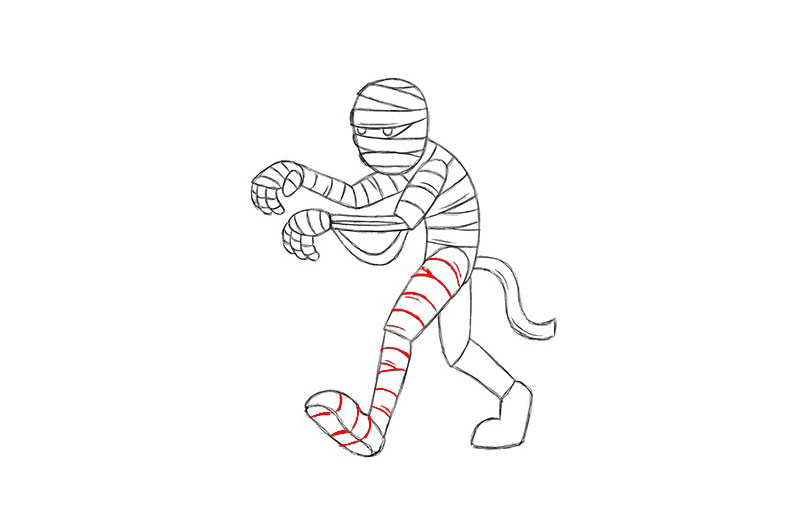 木乃伊怎么画-图10