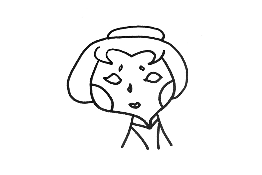 第五人格红蝶怎么画-图3