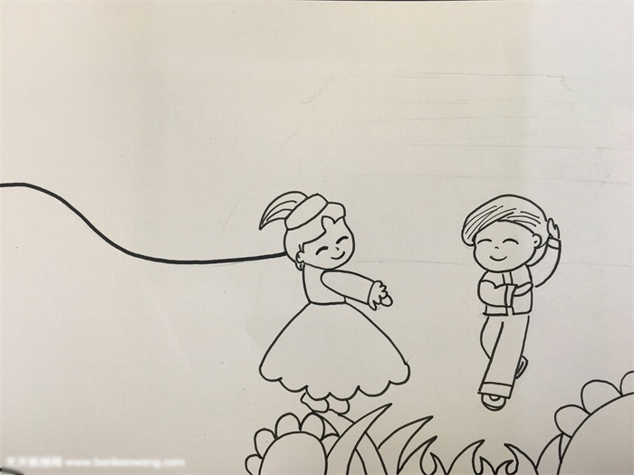 关于民族团结的画-图1