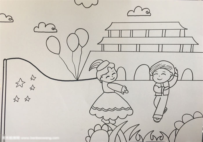 关于民族团结的画-图3