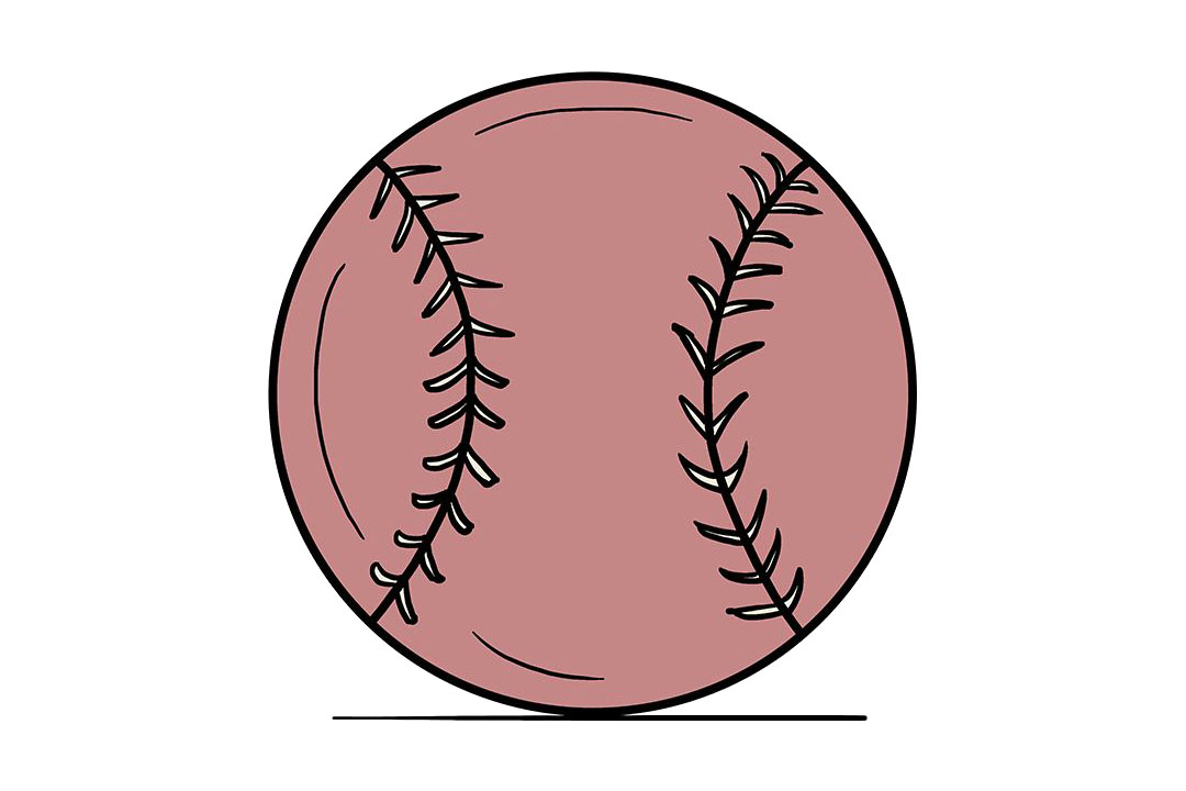棒球怎么画