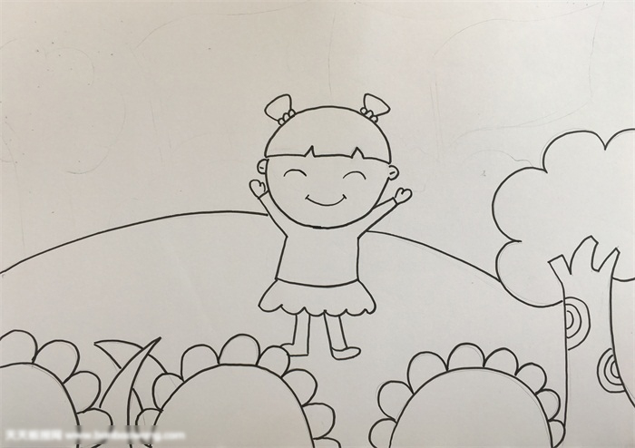 关于建国70周年的画-图1