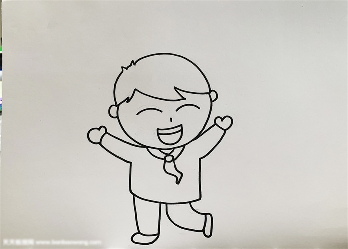 关于建党节的画-图1