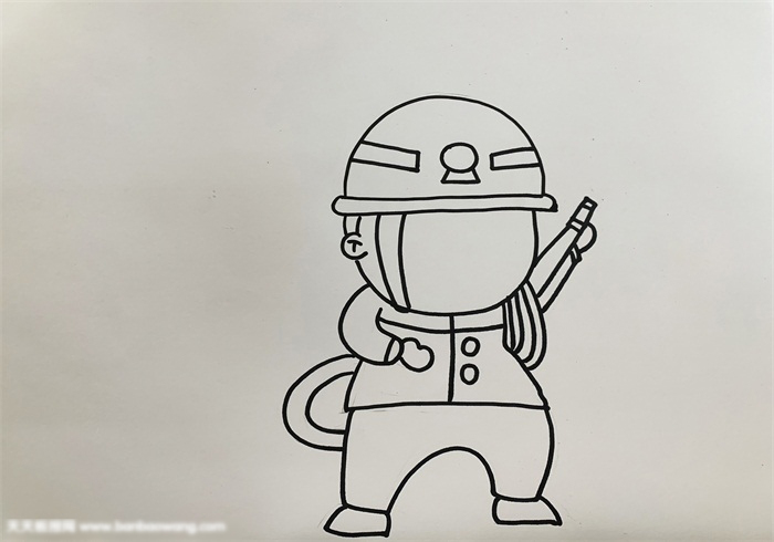 关于消防安全的画简单漂亮-图1