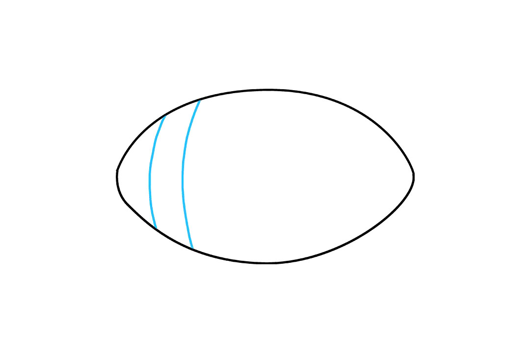 橄榄球怎么画-图3