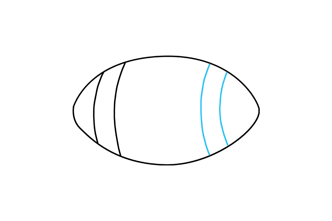 橄榄球怎么画-图4