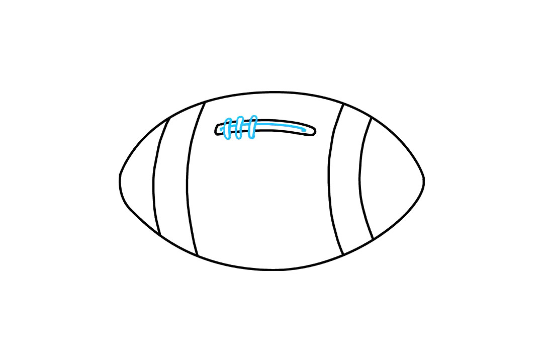 橄榄球怎么画-图6