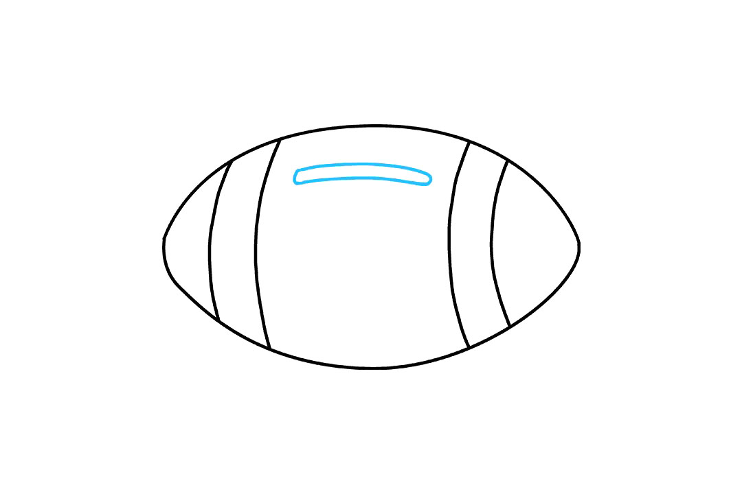 橄榄球怎么画-图5