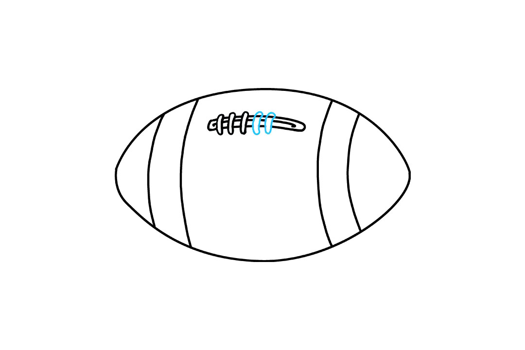 橄榄球怎么画-图7