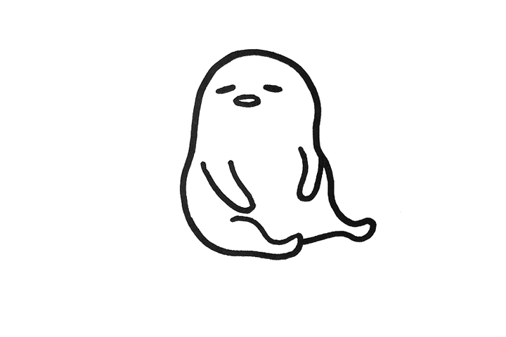 蛋黄哥怎么画-图2