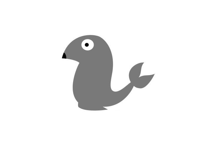 超级简单的海豹画法-图3