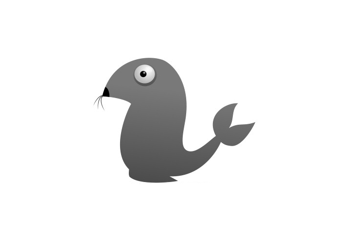 超级简单的海豹画法