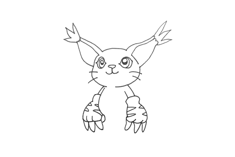 迪路兽怎么画-图3