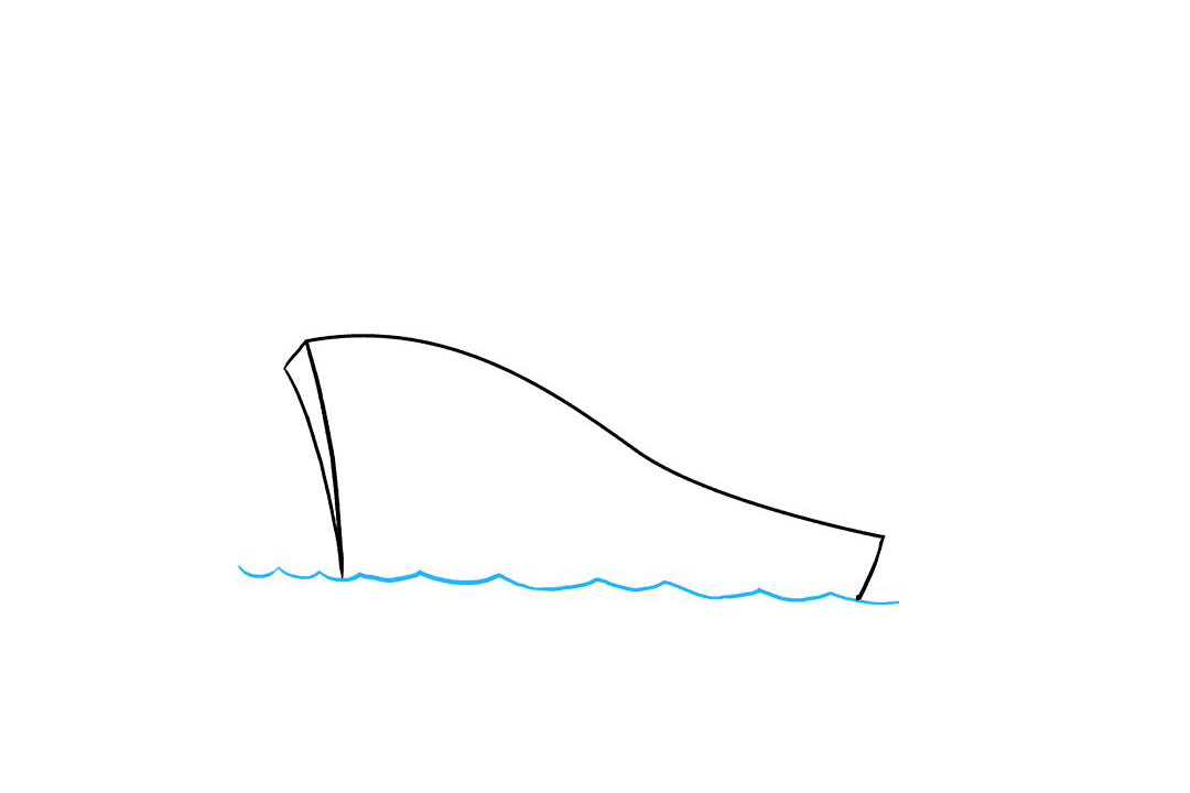 海上的轮船怎么画-图4