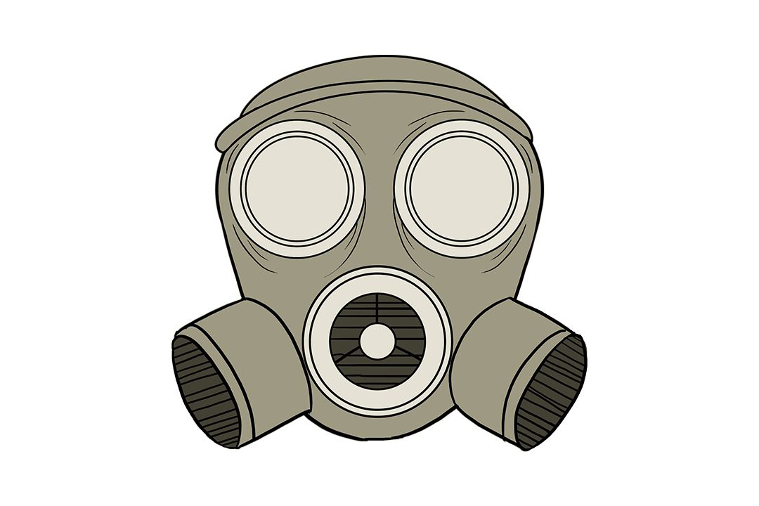 防毒面具怎么画