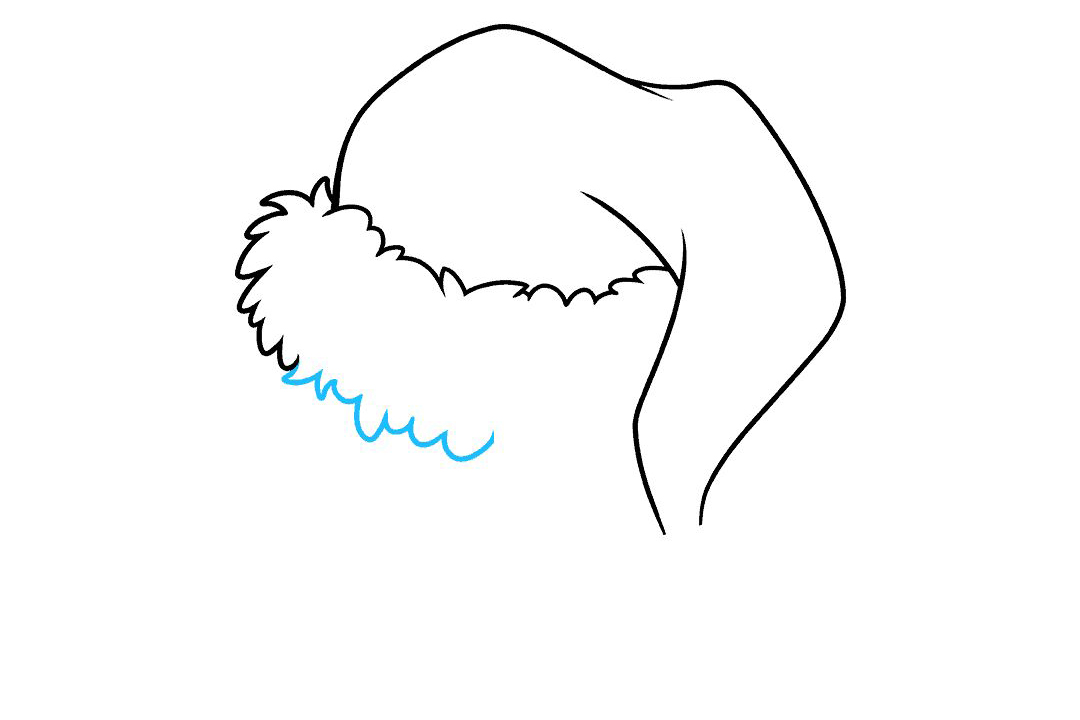 圣诞帽怎么画-图6