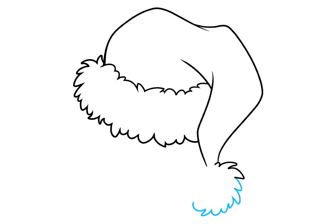 圣诞帽怎么画-图8