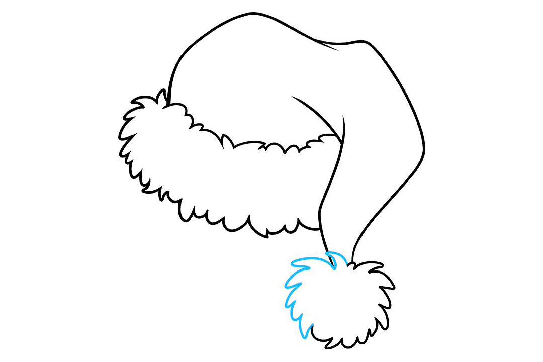 圣诞帽怎么画-图9