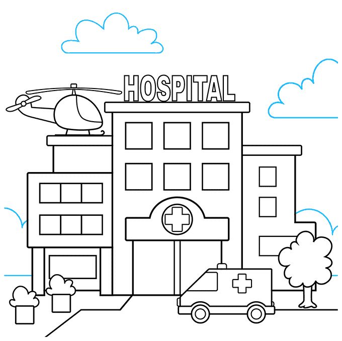 医院怎么画-图9