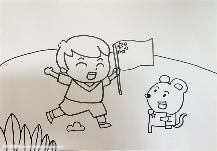 我和我的祖国怎么画-图2