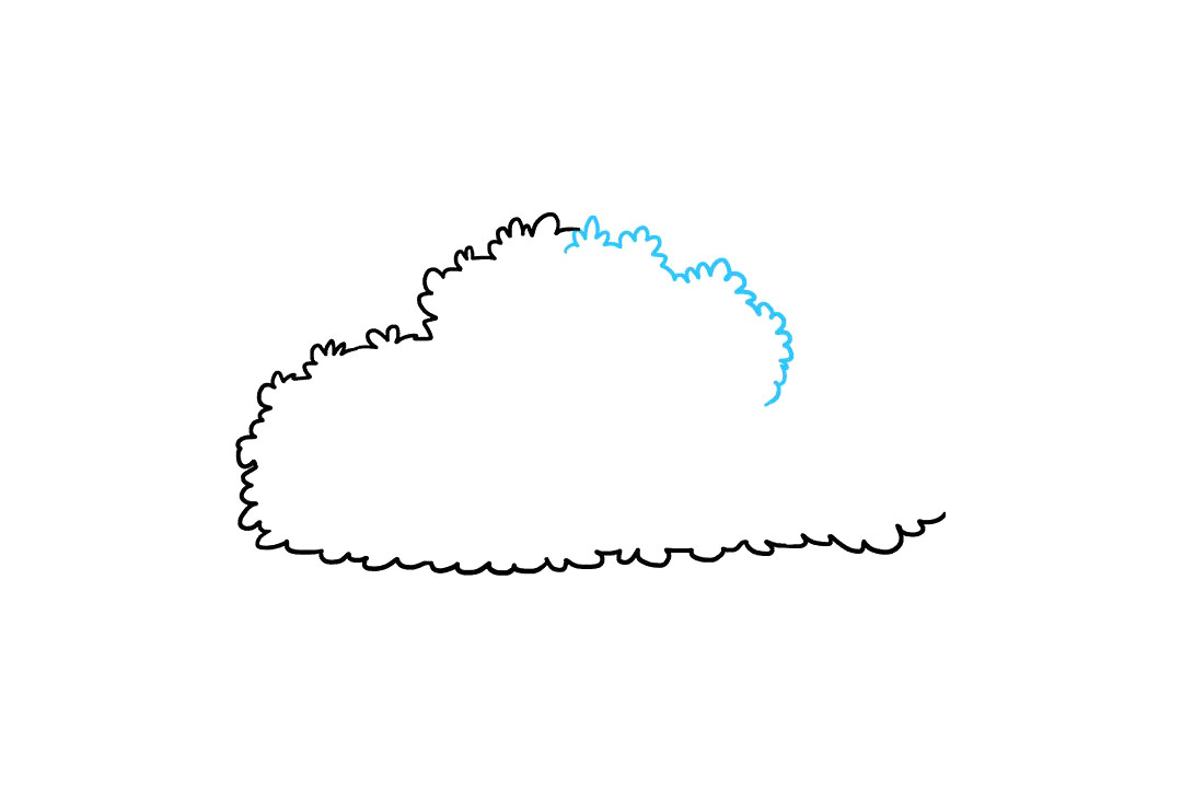 灌木丛简笔画怎么画-图3