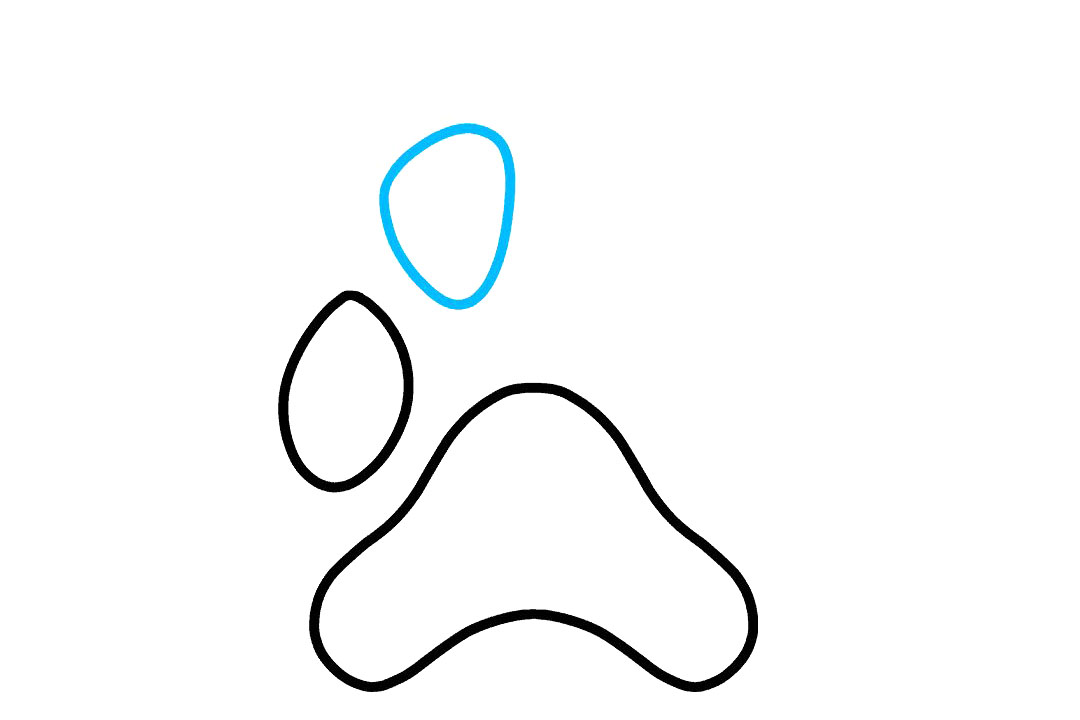 狗爪印怎么画-图3