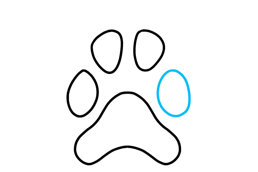狗爪印怎么画-图5