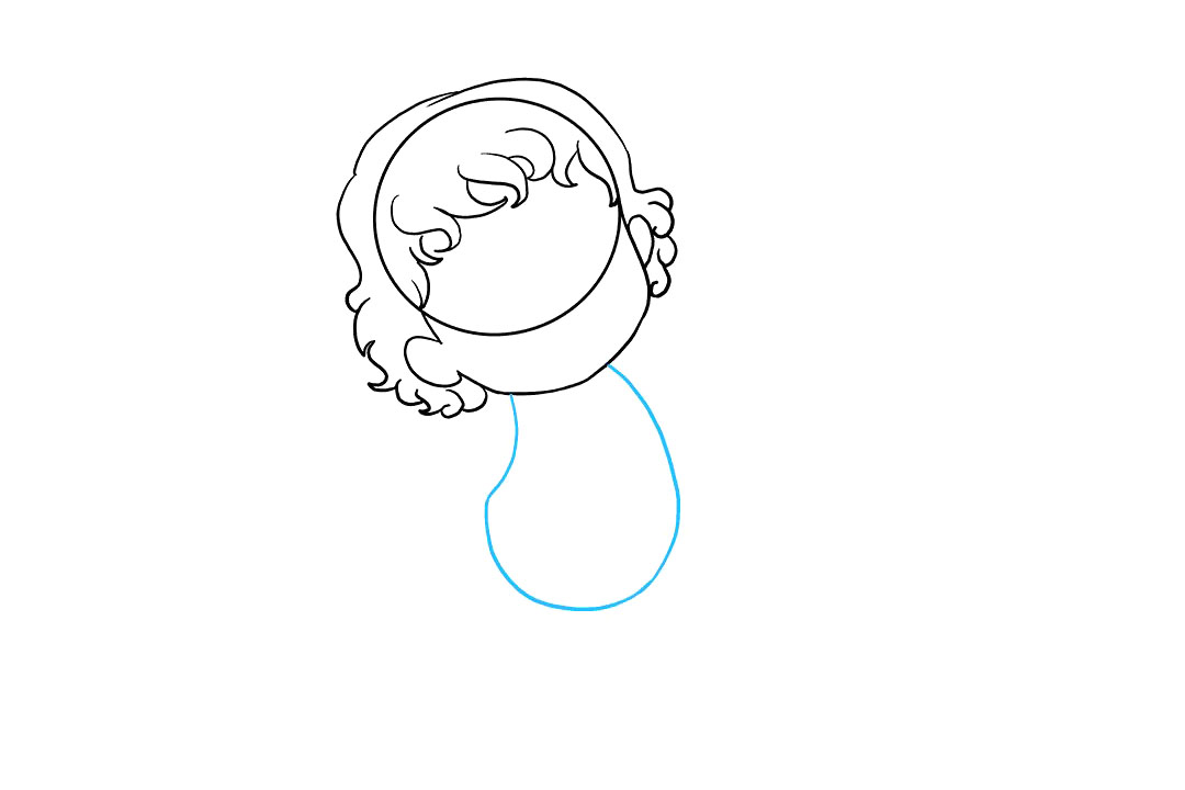 卡通丘比特怎么画-图3