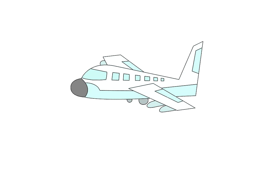 飞机怎么画